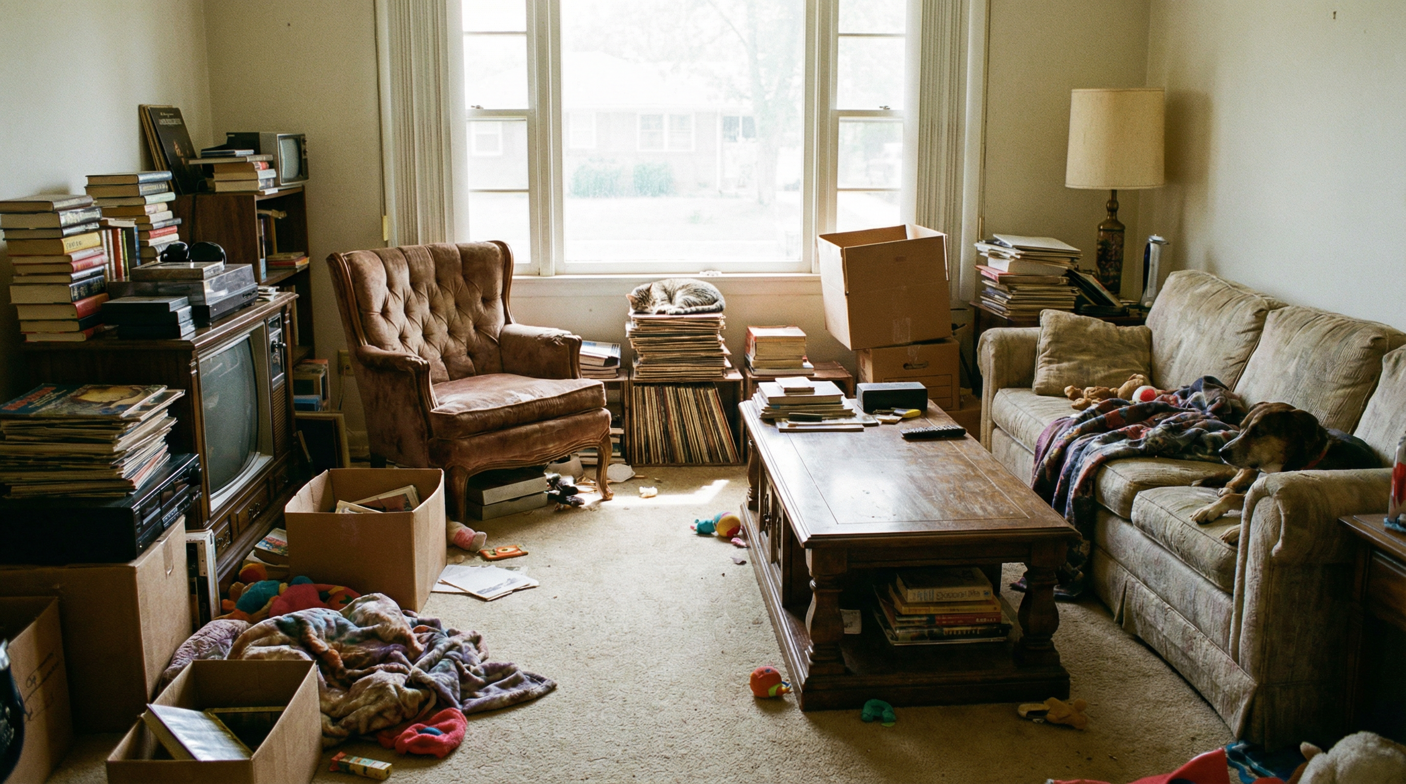 Wohnung vor der Entrümpelung